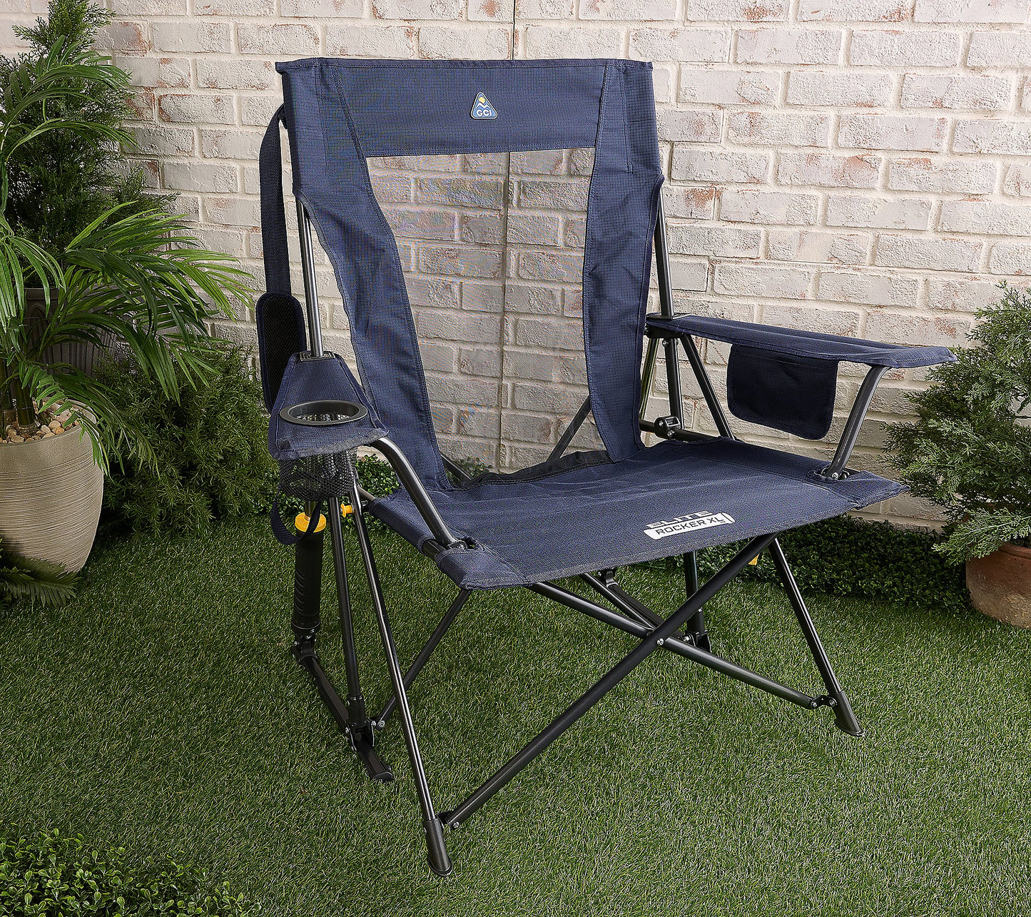 Portable Rocking Chair With Pocket
