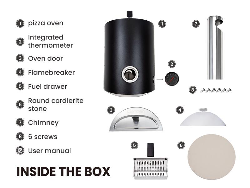 Wood Fired Portable Pizza Ovens
