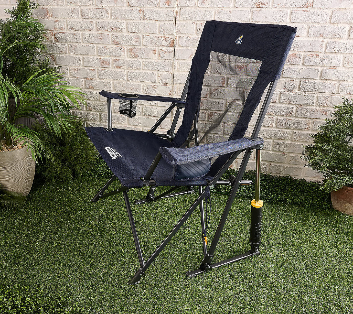 Portable Rocking Chair With Pocket