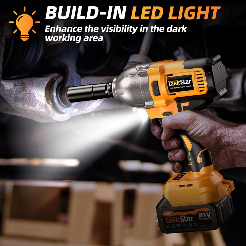 Electric High Torque Impact Wrench Kit