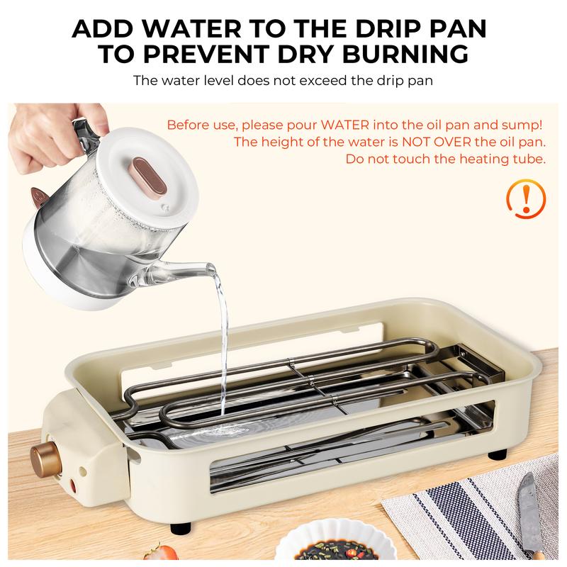 2 In 1 Electric Indoor Grill