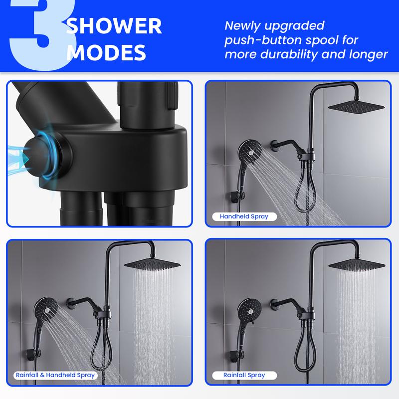Dual Shower Standing Showers