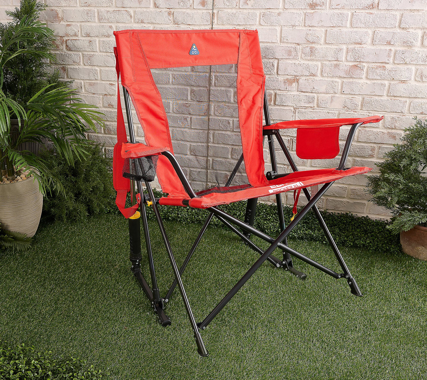 Portable Rocking Chair With Pocket