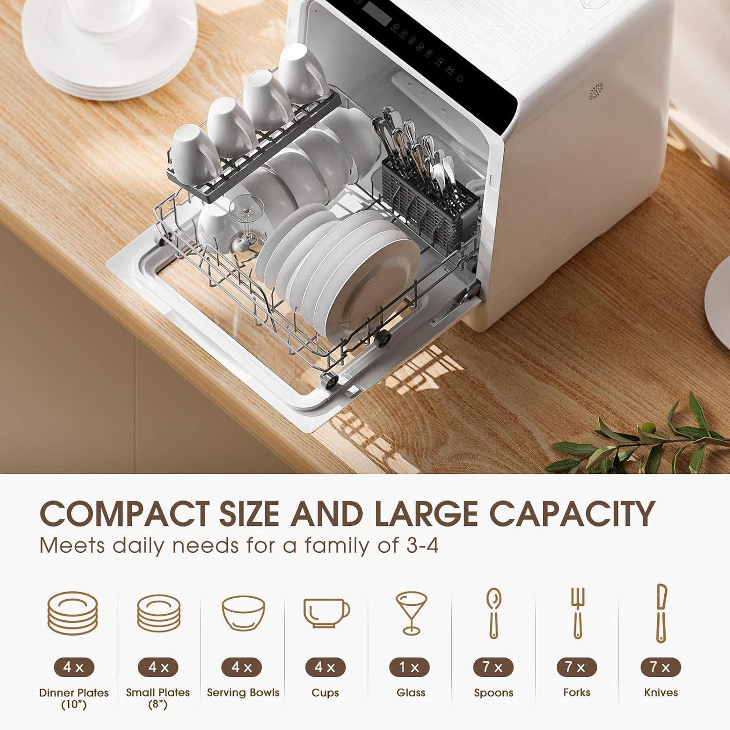 Portable Countertop Dishwashers
