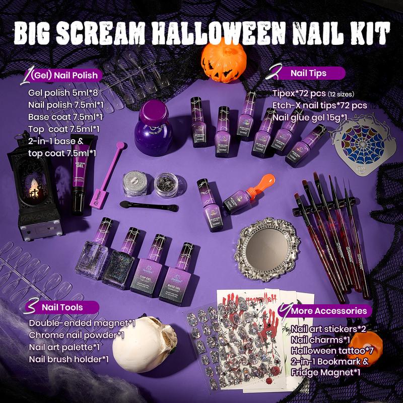 Halloween Special Edition Gel Polish Box, Trick or Treat