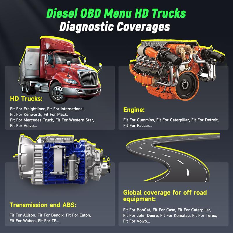 HD200 Bluetooth Heavy Duty Truck Scanner