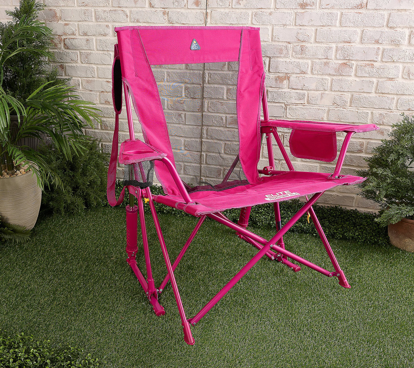 Portable Rocking Chair With Pocket