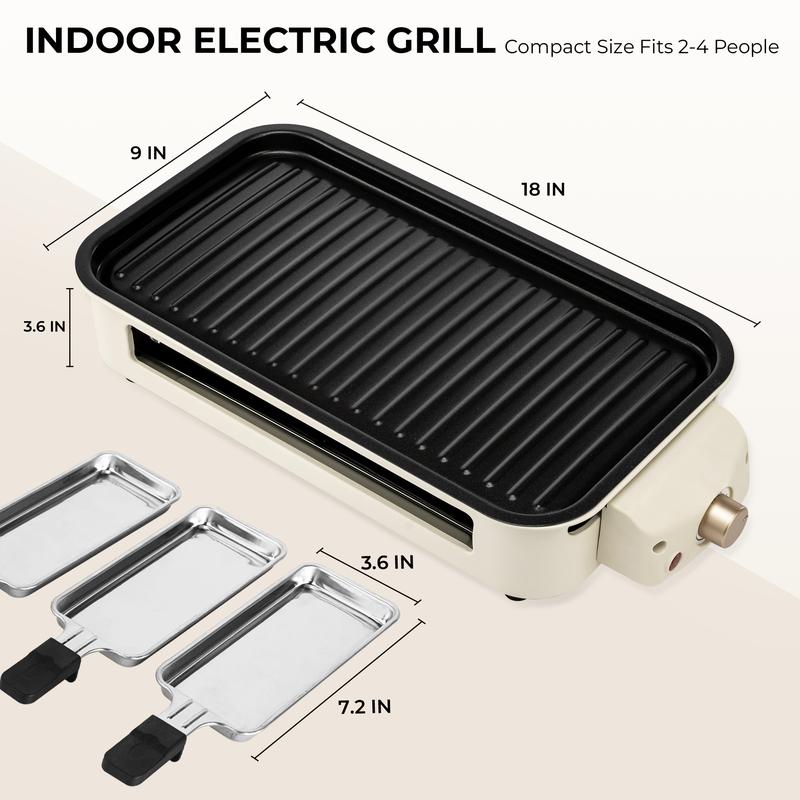 2 In 1 Electric Indoor Grill