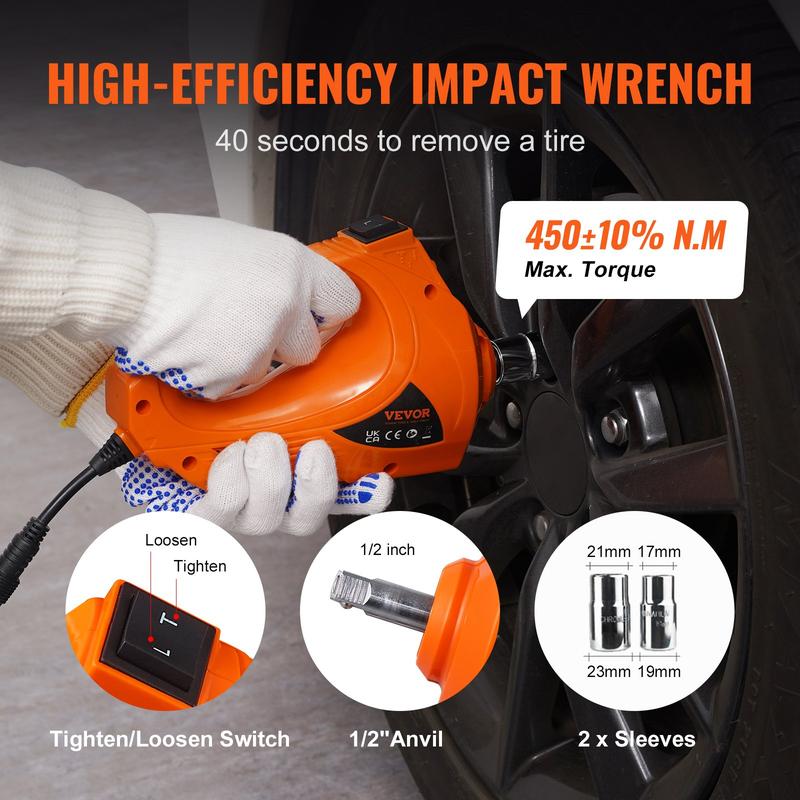 12 In 1 Electric Car Jack Set