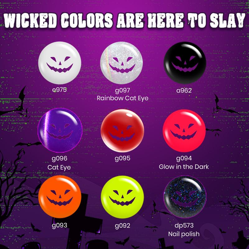 Halloween Special Edition Gel Polish Box, Trick or Treat