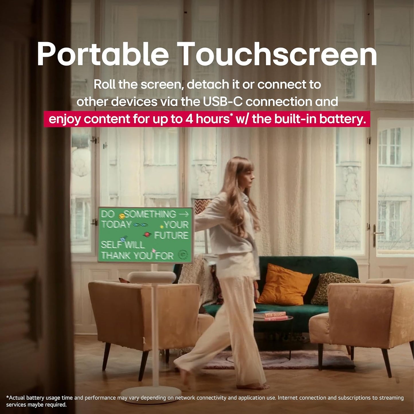 Rotatable Super Touch Screen
