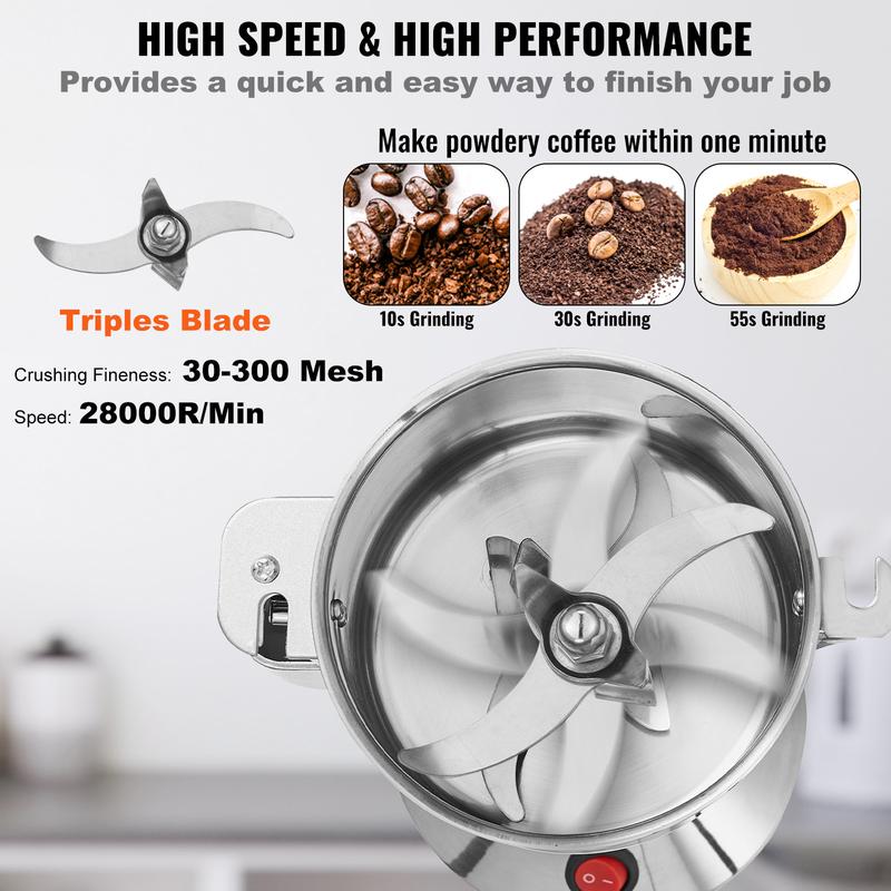 High Speed Electric Grain Mill Grinder