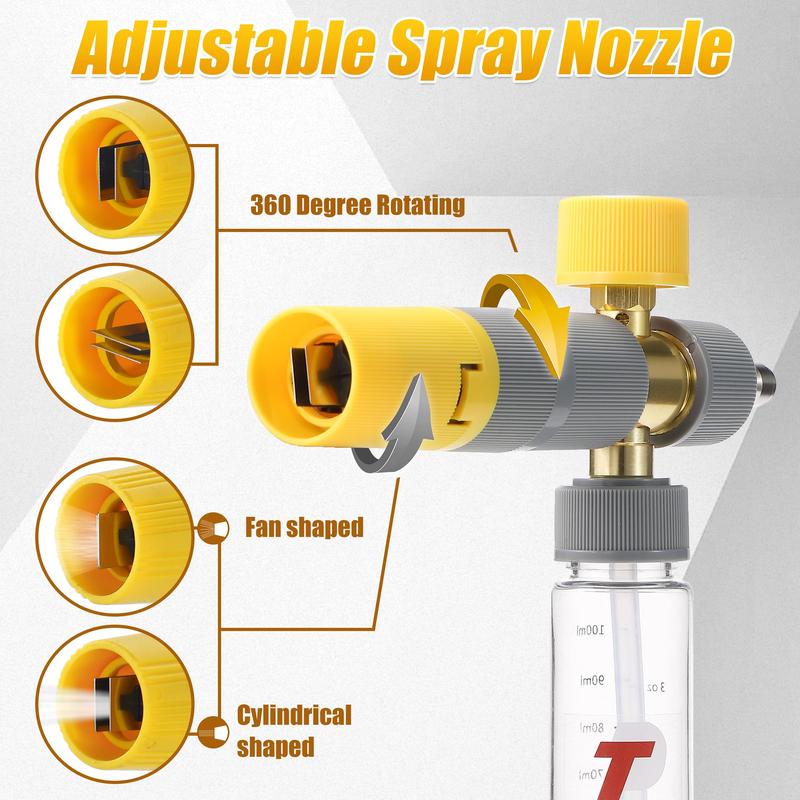 Dual Connector Foam Cannon