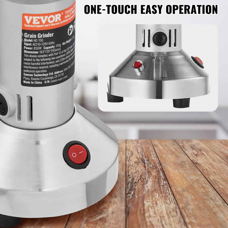High Speed Electric Grain Mill Grinder
