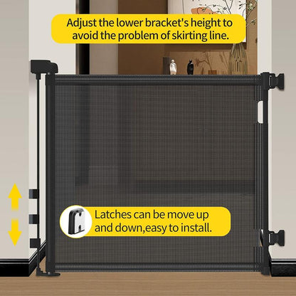 Retractable Mesh Gate