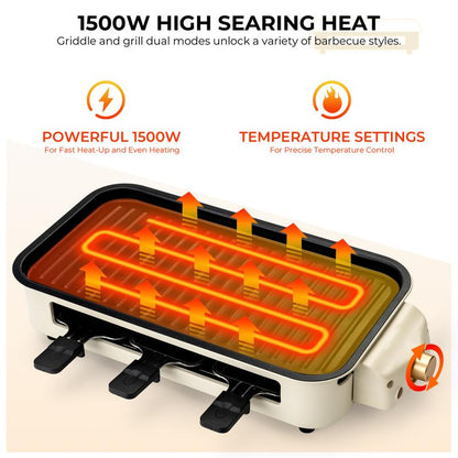 2 In 1 Electric Indoor Grill
