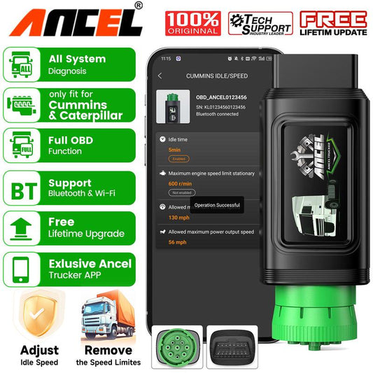 HD200 Bluetooth Heavy Duty Truck Scanner
