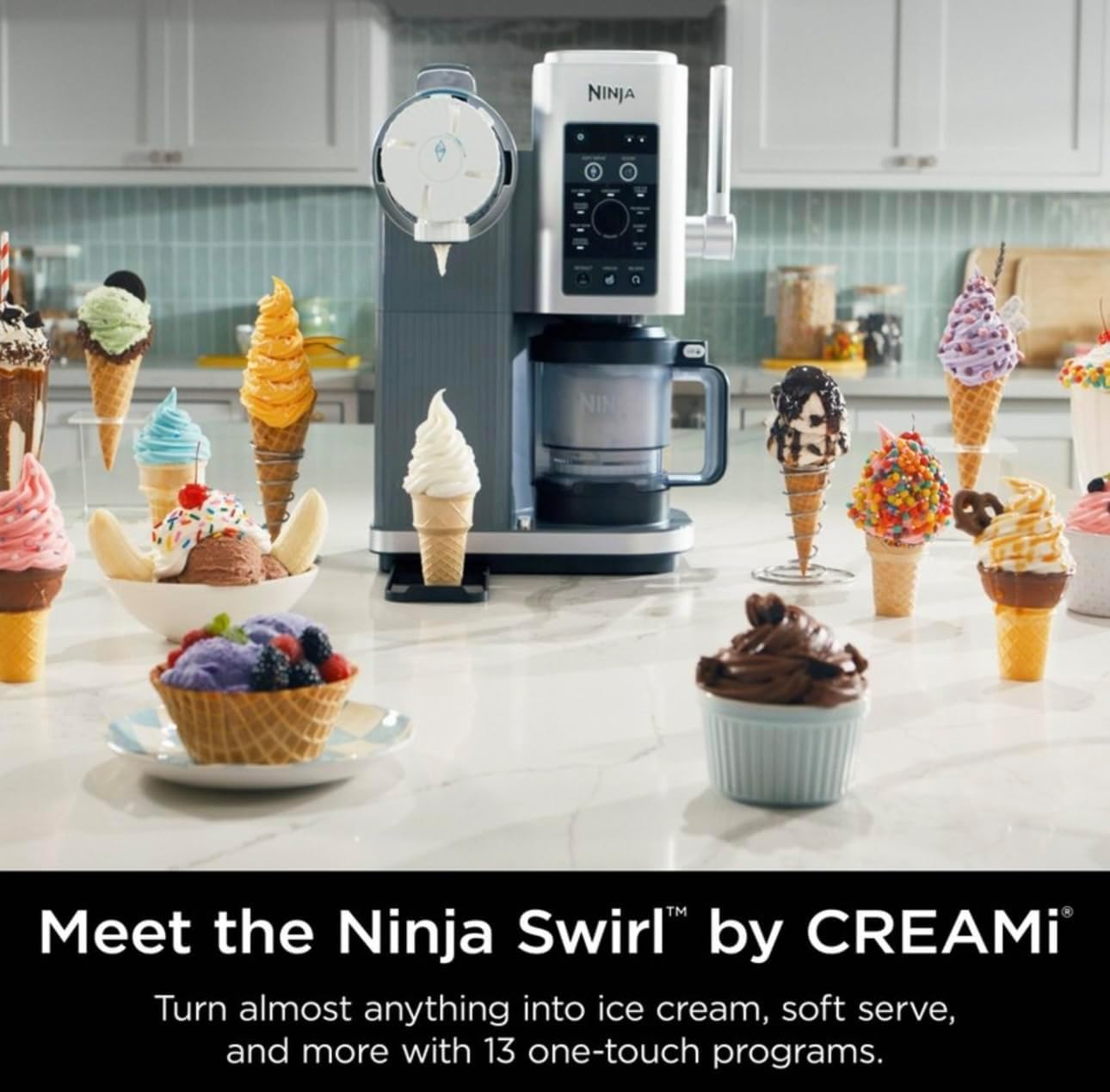 13-in-1 Soft Serve Ice Cream Machine