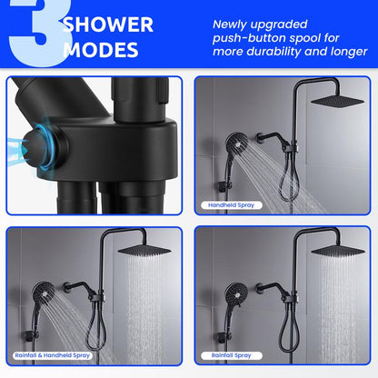 Dual Shower Standing Showers