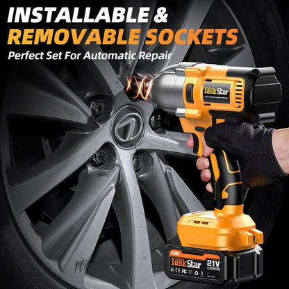 Electric High Torque Impact Wrench Kit