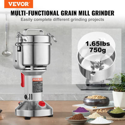 High Speed Electric Grain Mill Grinder