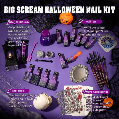 Halloween Special Edition Gel Polish Box, Trick or Treat
