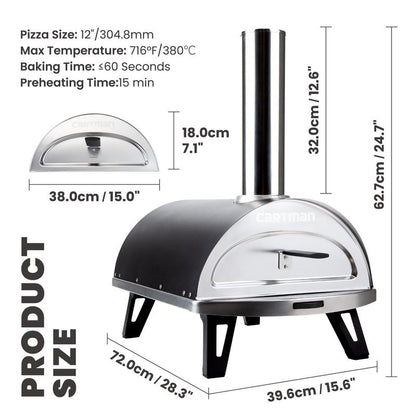 Wood Fired Portable Pizza Ovens