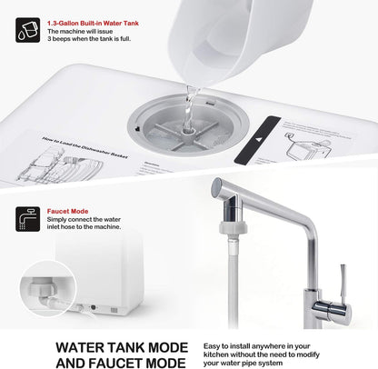 Portable Countertop Dishwashers