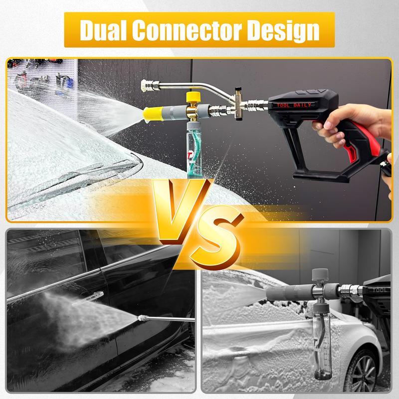 Dual Connector Foam Cannon