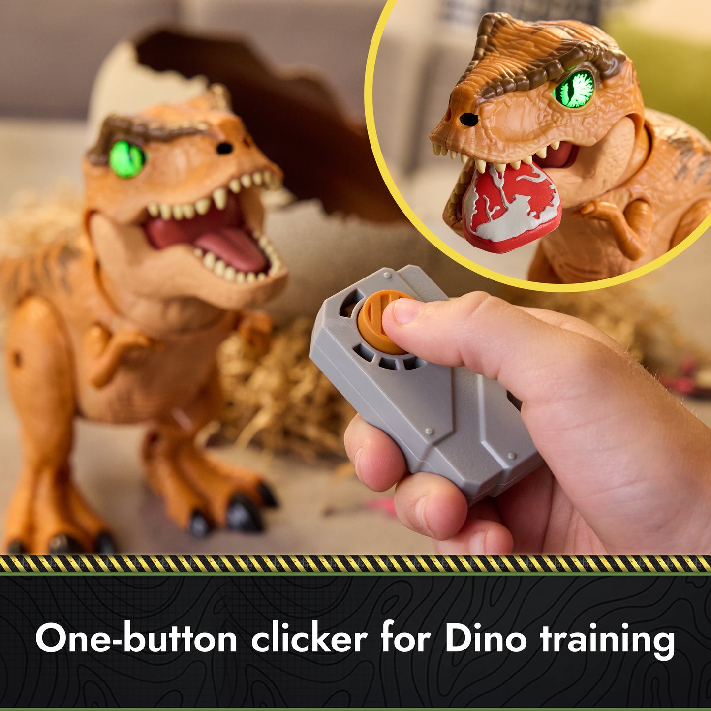 Jurassic World Hatching Dinosaur Egg-2 Pack